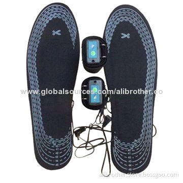 Safety 3.7V Li-ion Battery Heating Shoe Insoles
